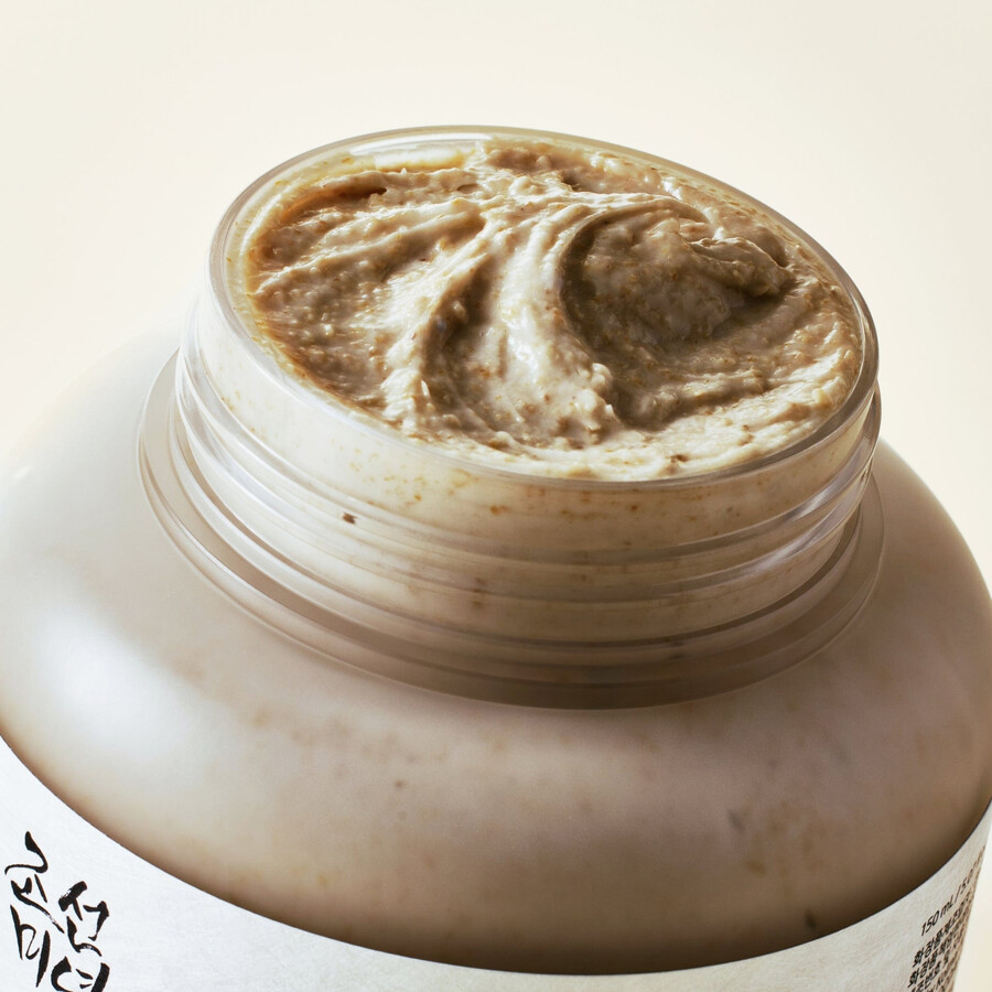 ground rice and honey glow mask